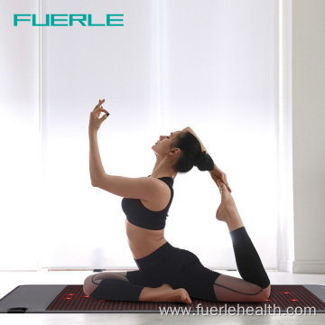 Far infrared heating yoga therapy travel mats